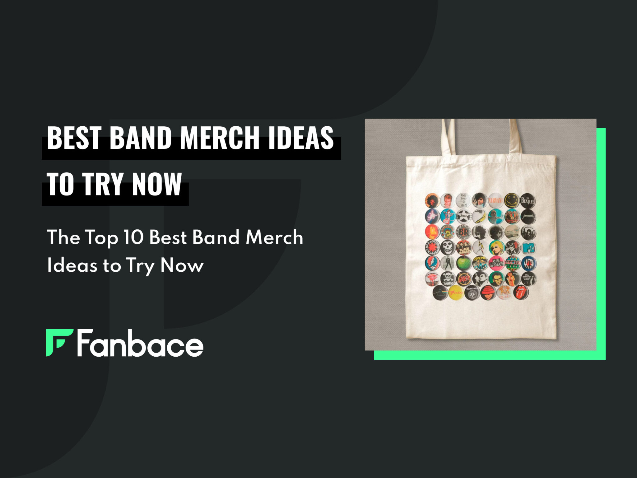 Top 10 Best Band Merch Ideas to Try Now Fanbace I Music Merch on Demand