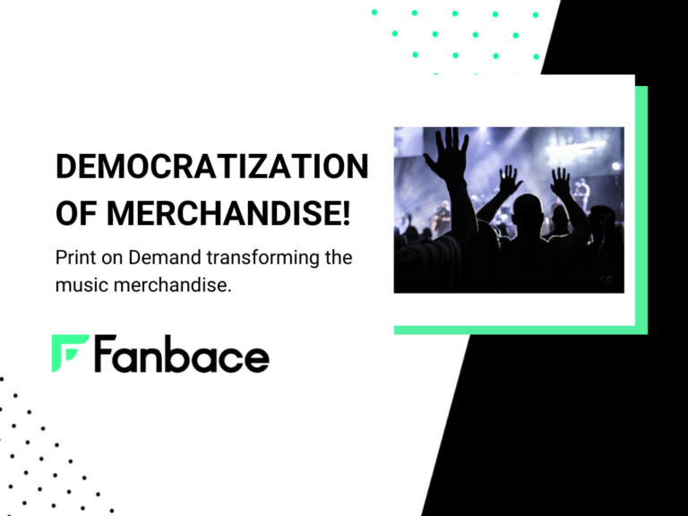 Print on Demand is Democratizing Merch Fanbace I Music Merch on Demand