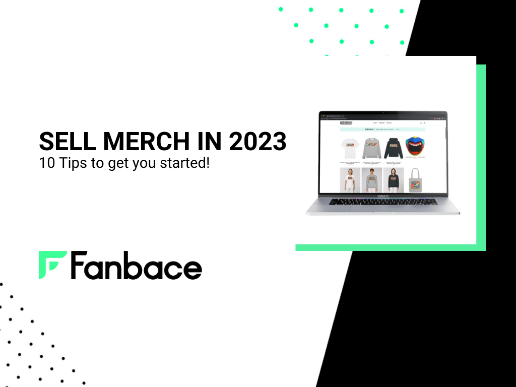 Start selling Merch in 2023!